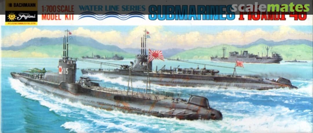 Boxart Submarines I-15 and I-46 0817 Bachmann Fujimi Boxart Submarines I-15 and I-46 0817 Bachmann Fujimi