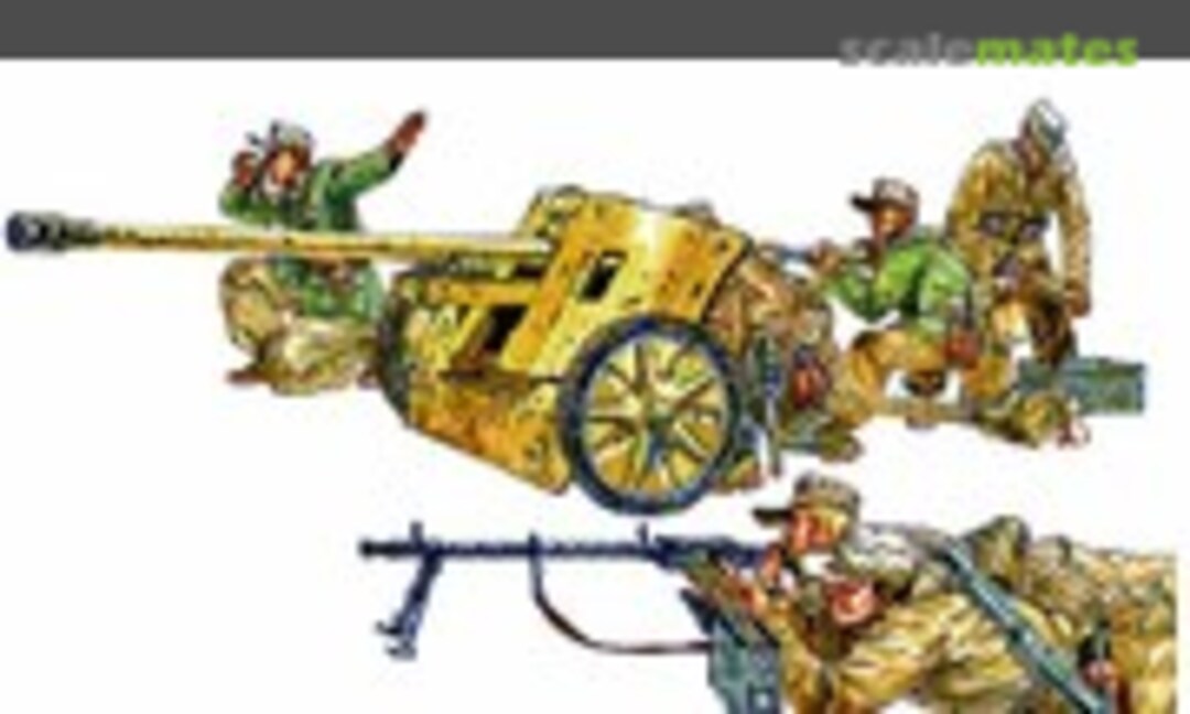 1:35 5cm Pak 38 with Crew (Italeri 6496) 6496