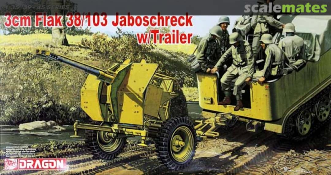 Boxart 3cm Flak 38/103 Jaboschreck 6353 Dragon Boxart 3cm Flak 38/103 Jaboschreck 6353 Dragon