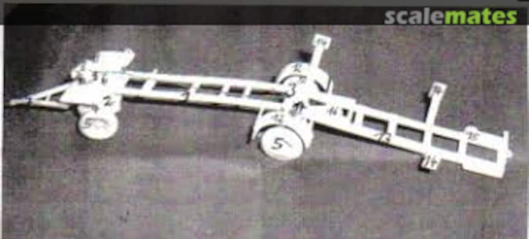 Boxart Anhänger-Slipwagen for Delphin, Linse, Schlitten I Schlitten II 72152 Schatton Modellbau