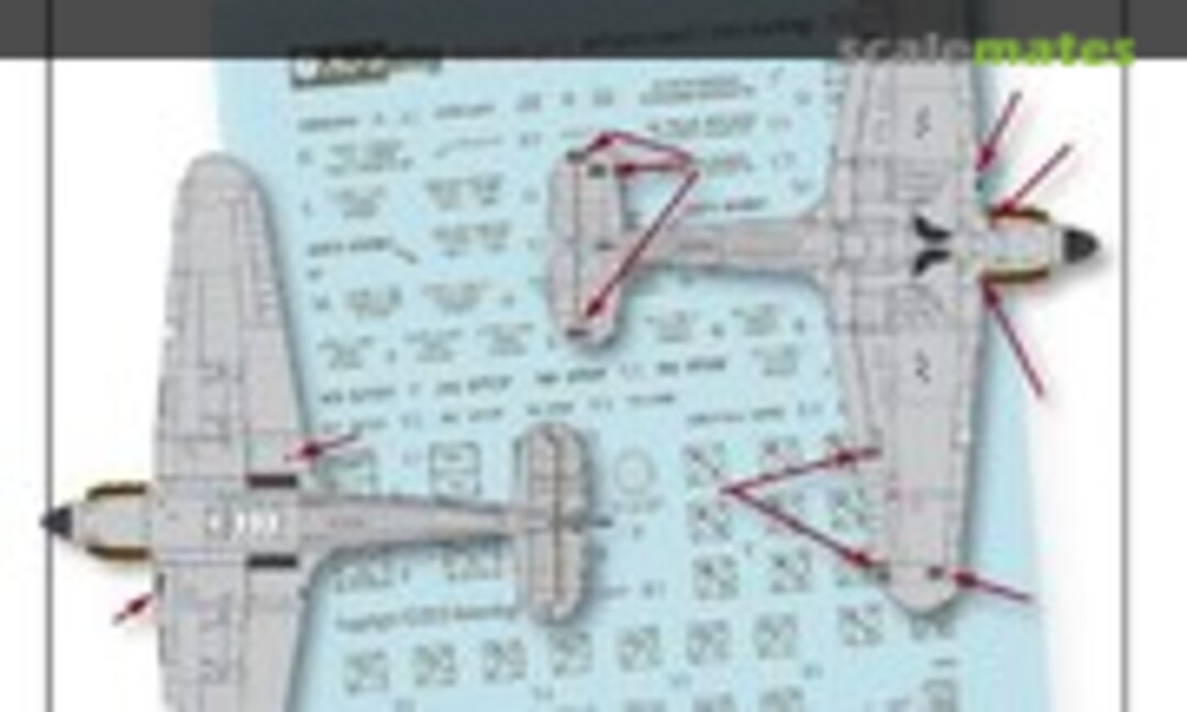 1:48 Hurricane (part 2) Night Fighters (Aviaeology AOD48S07) AOD48S07