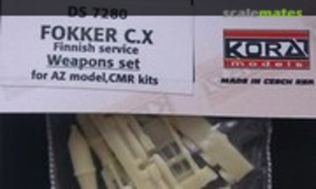 1:72 Fokker C.X (Kora Models DS7280) DS7280