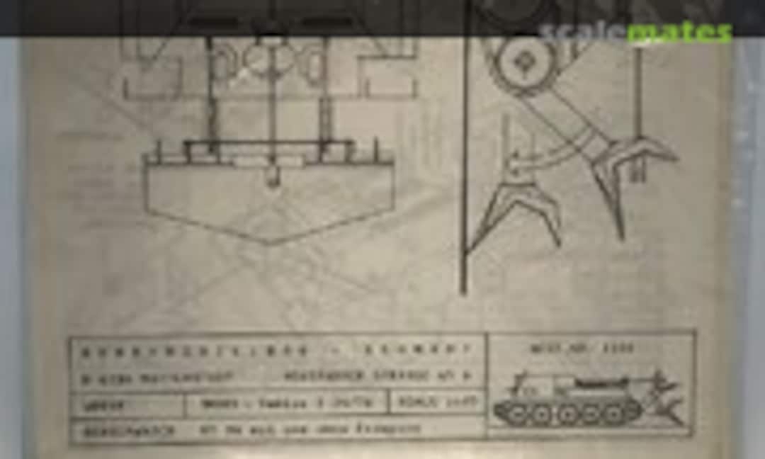 1:35 Bergepanzer VT34 mit und ohne Erdsporn (Hobbymodellbau Schmidt 1152)