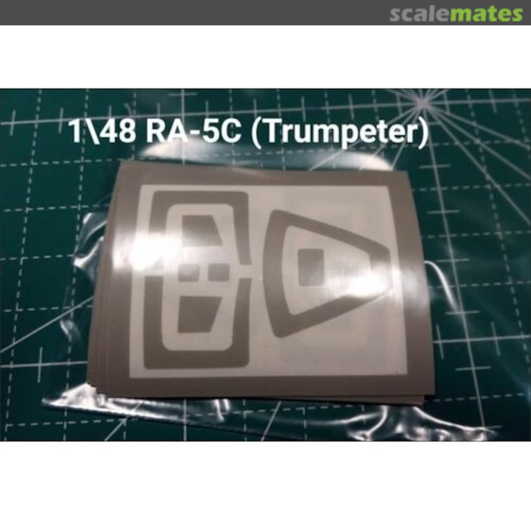 Boxart RA-5C mask set URM482 UpRise Decal Boxart RA-5C mask set URM482 UpRise Decal