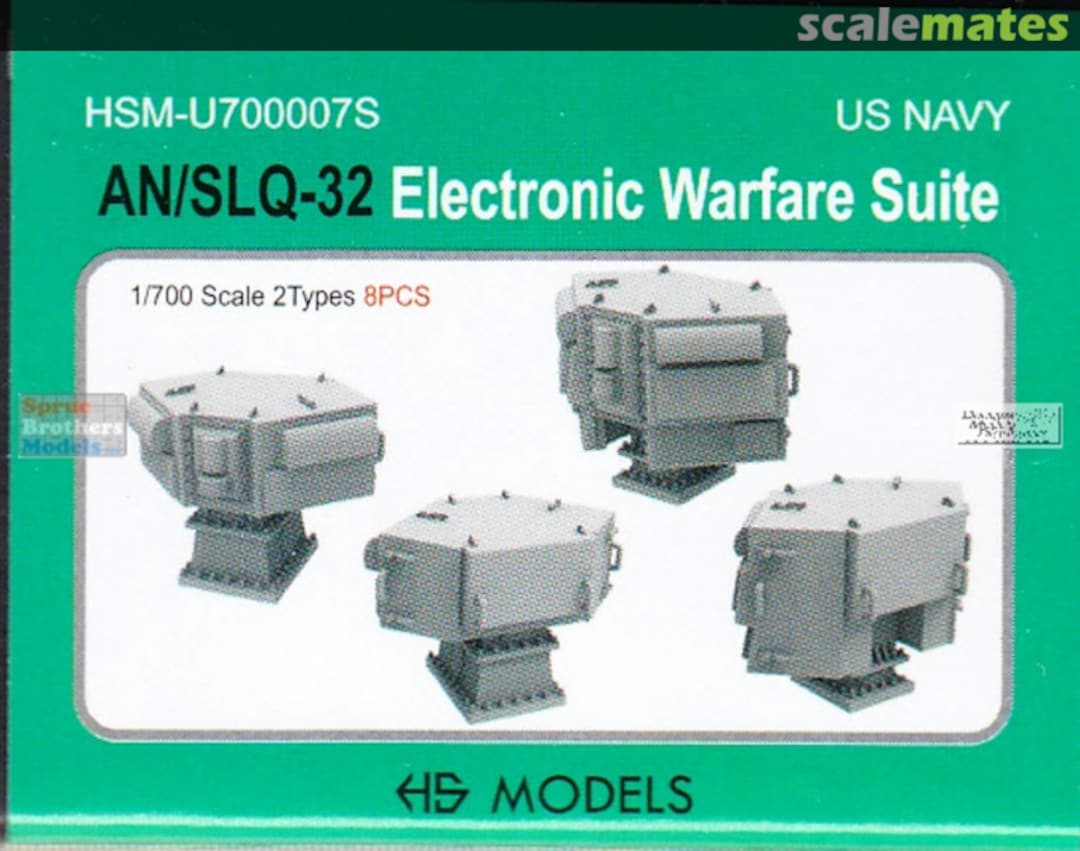 Boxart AN/SLQ-32 Electronic Warfare Suite HSM-U700007S HS Models