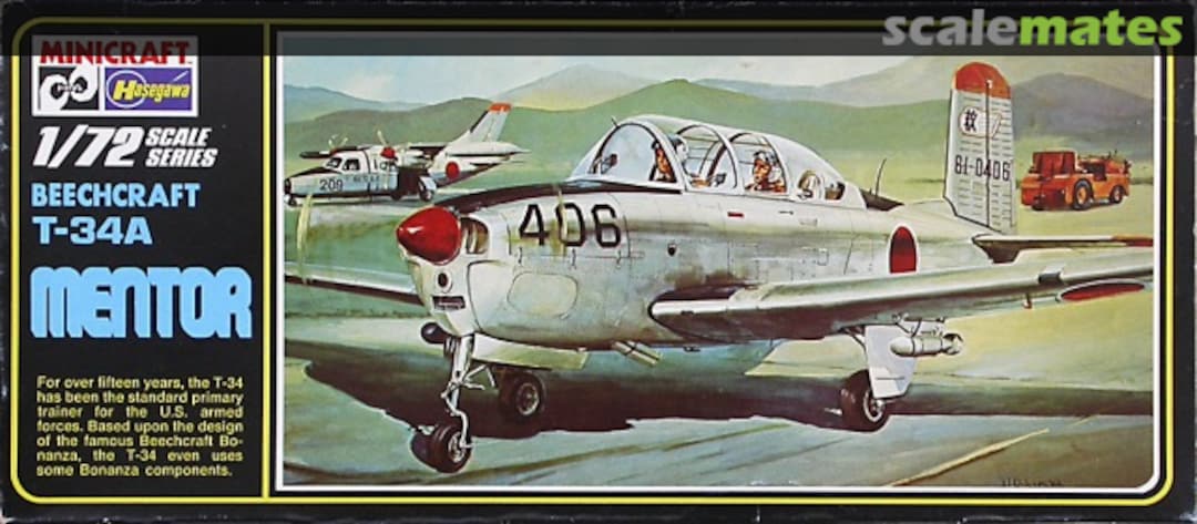 Boxart Beechcraft T-34A Mentor 088 Minicraft Hasegawa Boxart Beechcraft T-34A Mentor 088 Minicraft Hasegawa
