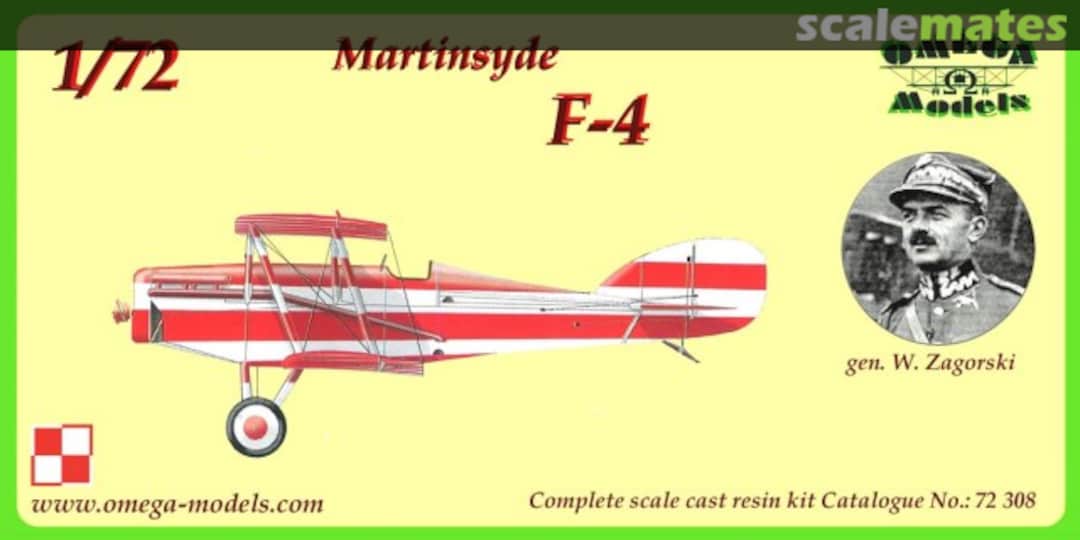 Boxart Martinsyde F-4 72308 Omega Models Boxart Martinsyde F-4 72308 Omega Models