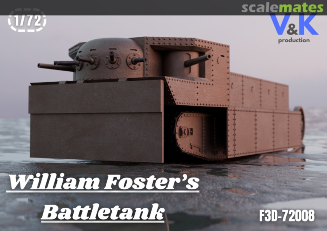 Boxart William Foster’s Battletank F3D-72008 V&KProduction Boxart William Foster’s Battletank F3D-72008 V&KProduction