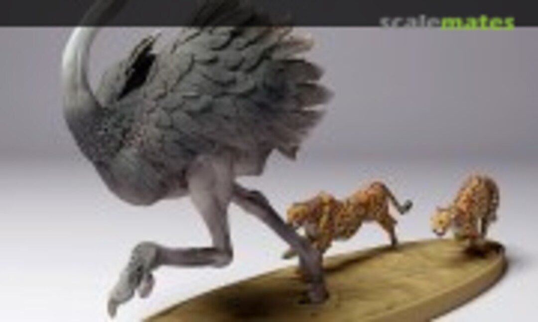 1:72 North african ostrich - gepards chasing ostrich (EMP3d 72130264) 72130264