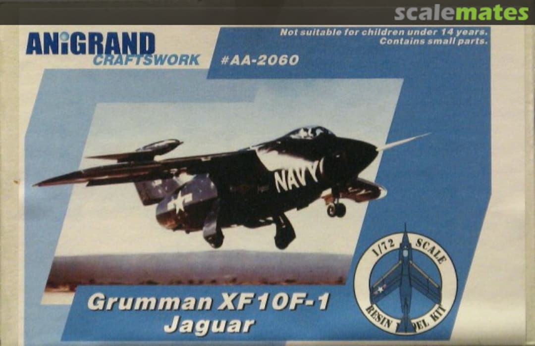 Boxart Grumman XF10F-1 Jaguar AA-2060 Anigrand Craftswork Boxart Grumman XF10F-1 Jaguar AA-2060 Anigrand Craftswork