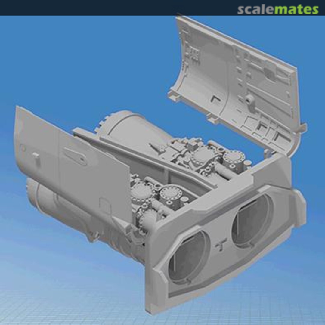 Boxart Tornado GR1 Engine Set 48001 Scale Model Parts (UK)