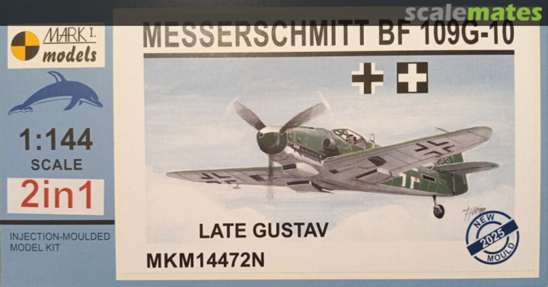Boxart Messerschmitt BF 109G-10 MKM14472N Mark I Models Boxart Messerschmitt BF 109G-10 MKM14472N Mark I Models