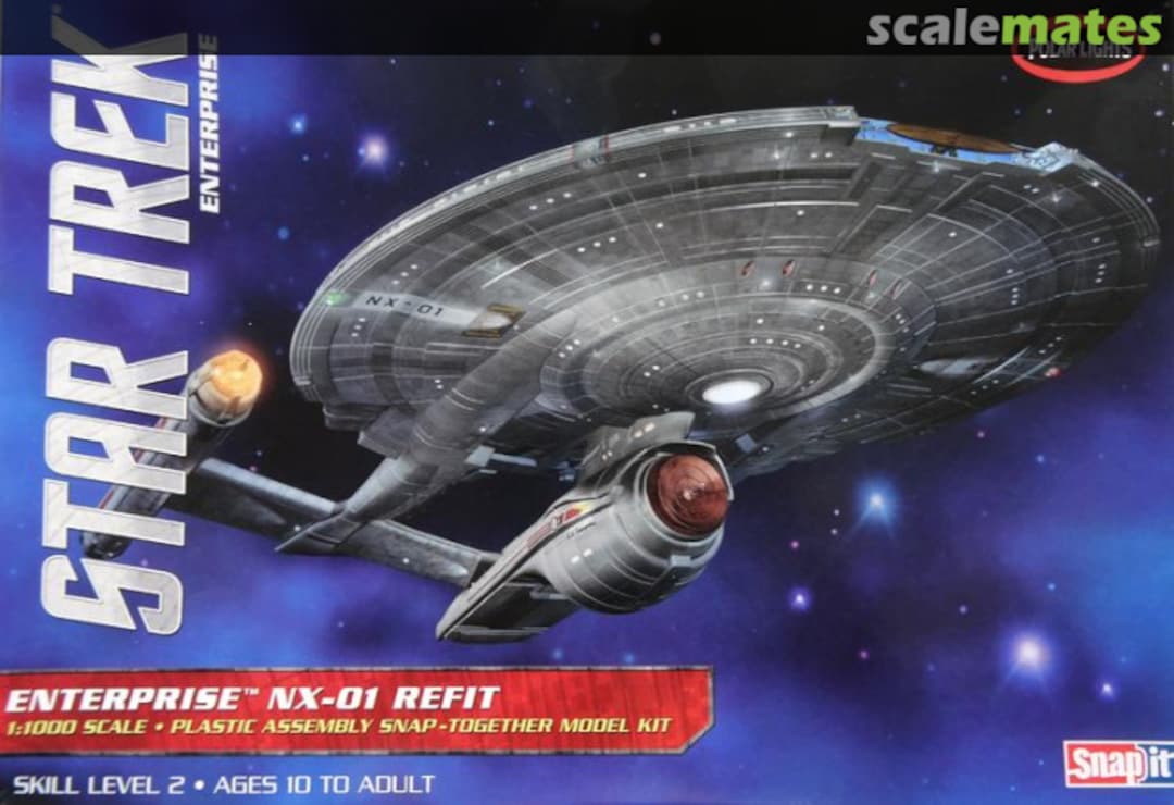 Boxart Enterprise NX-01 Refit POL898/12 Polar Lights