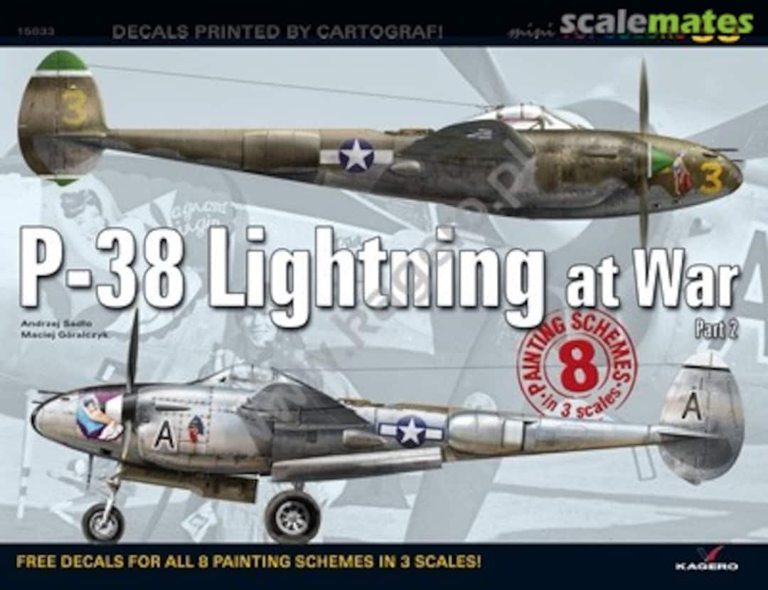 Boxart P-38 Lightning at War Part 2 15033 Kagero