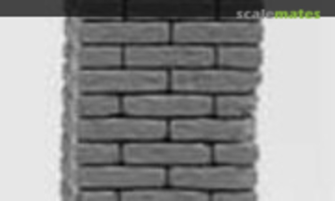 Damaged Brick Pillar (Height 95mm) (Armand P. Bayardi MSW51DL2)