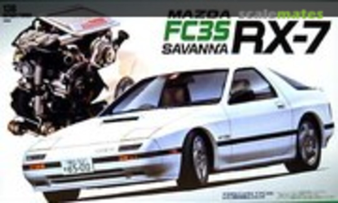 1:24 Mazda RX-7 FC3S Savanna w/Engine (Fujimi 03683)