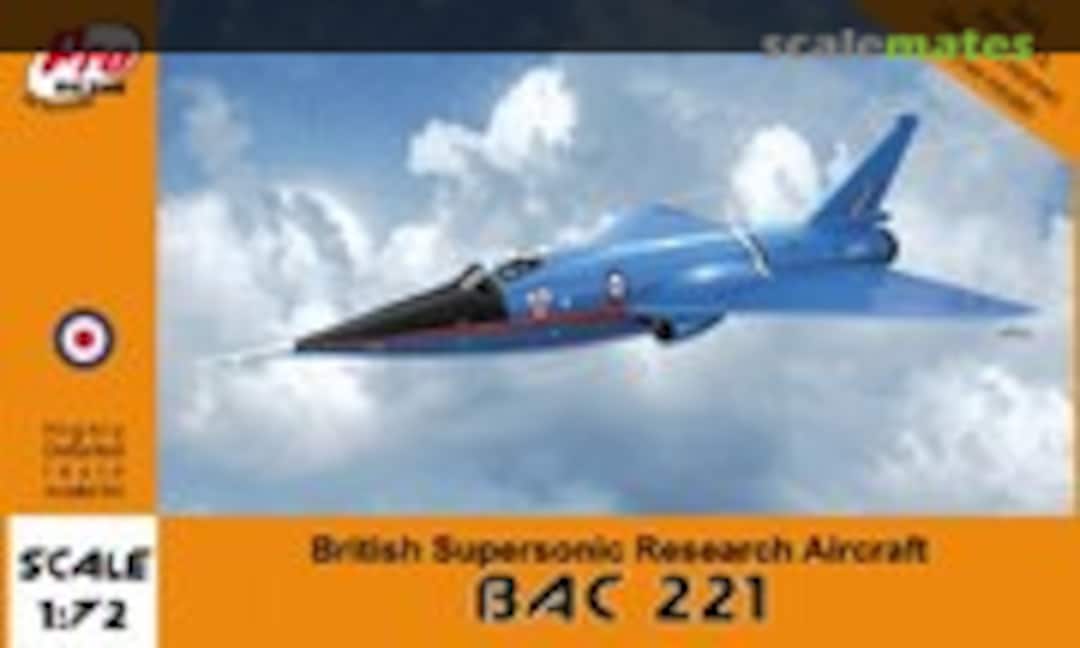 1:72 BAC 221 (Pro Resin R72-057) R72-057