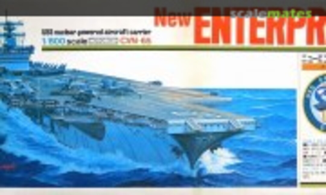 1:800 USS Enterprise CVN-65 1982 (Otaki OT1-89-1200)