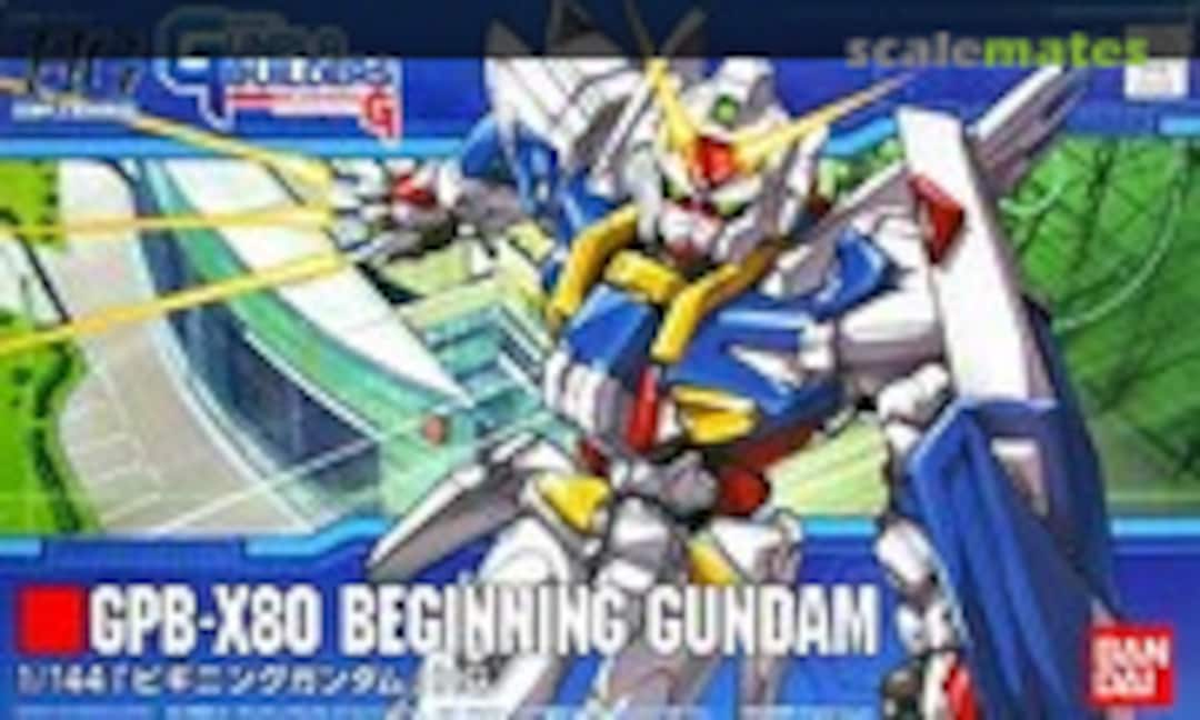 1:144 GPB-X80 Beginning Gundam (Bandai 0165296) 0165296