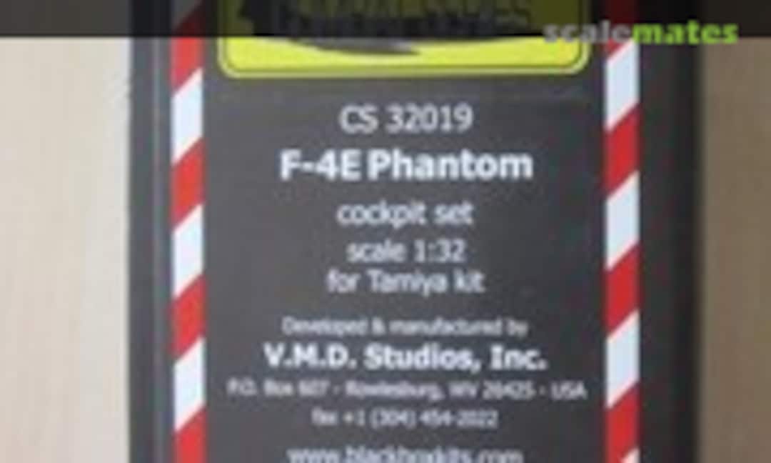1:32 F-4E Cockpit Detail Set (Black Box CS 32019) CS 32019