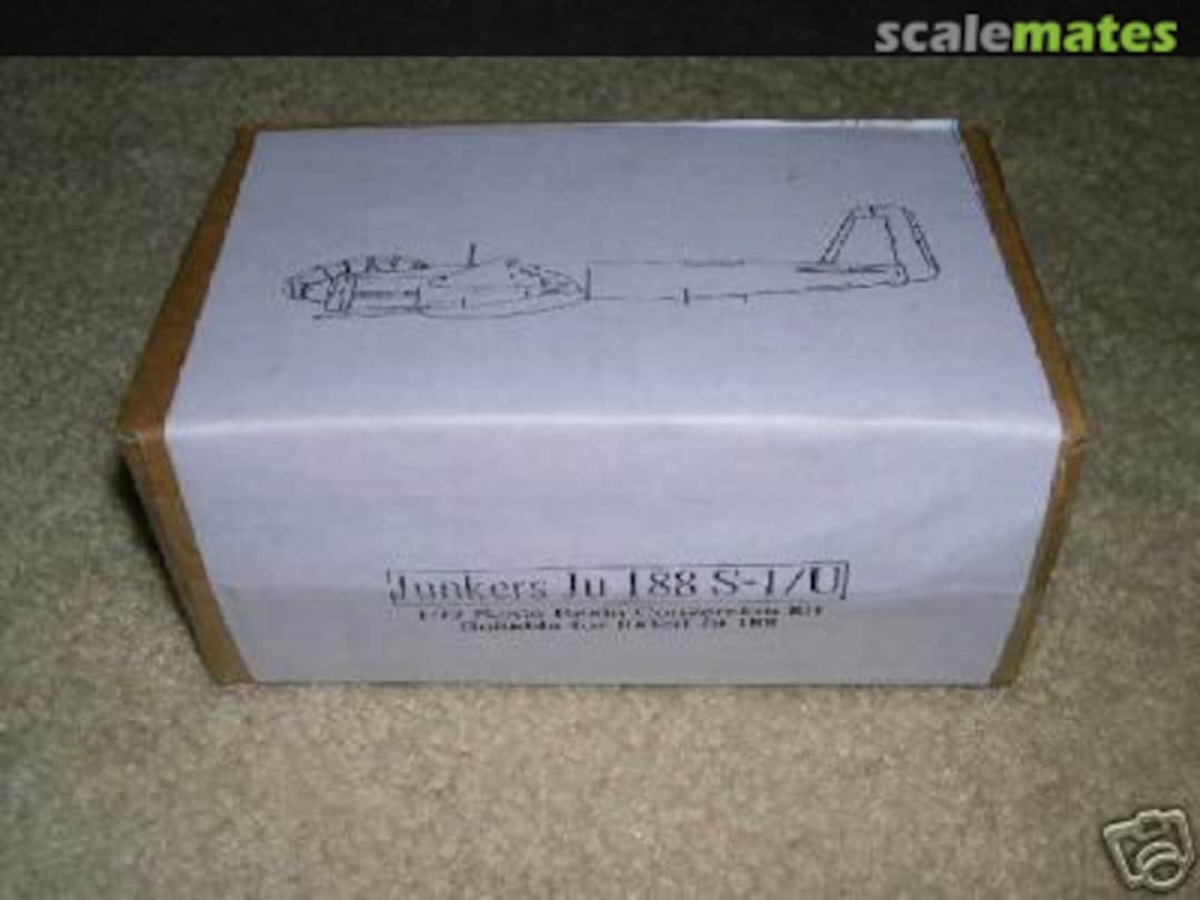 Boxart Ju-188 S-1/U resin conversion kit Toad Resins Boxart Ju-188 S-1/U resin conversion kit Toad Resins