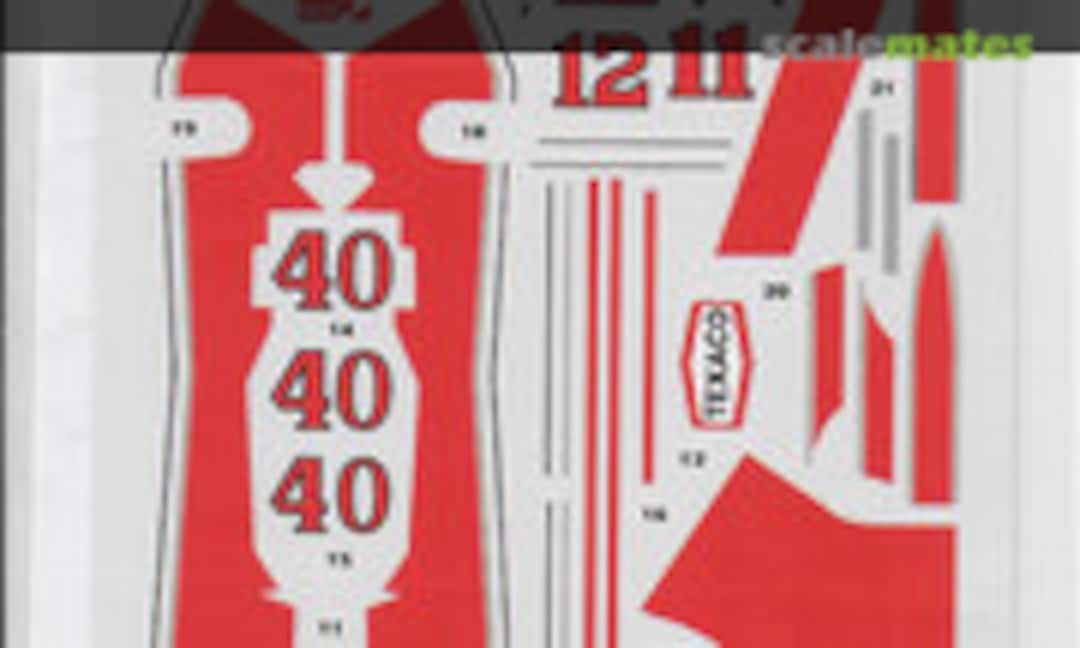 1:20 1/20 Tamiya McLaren M23 (Item M23 #M23-1/2)