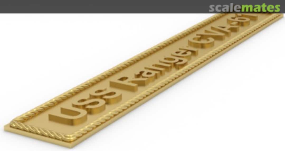 Boxart USS Ranger CVA-61 np-CVA61-3 Model Monkey