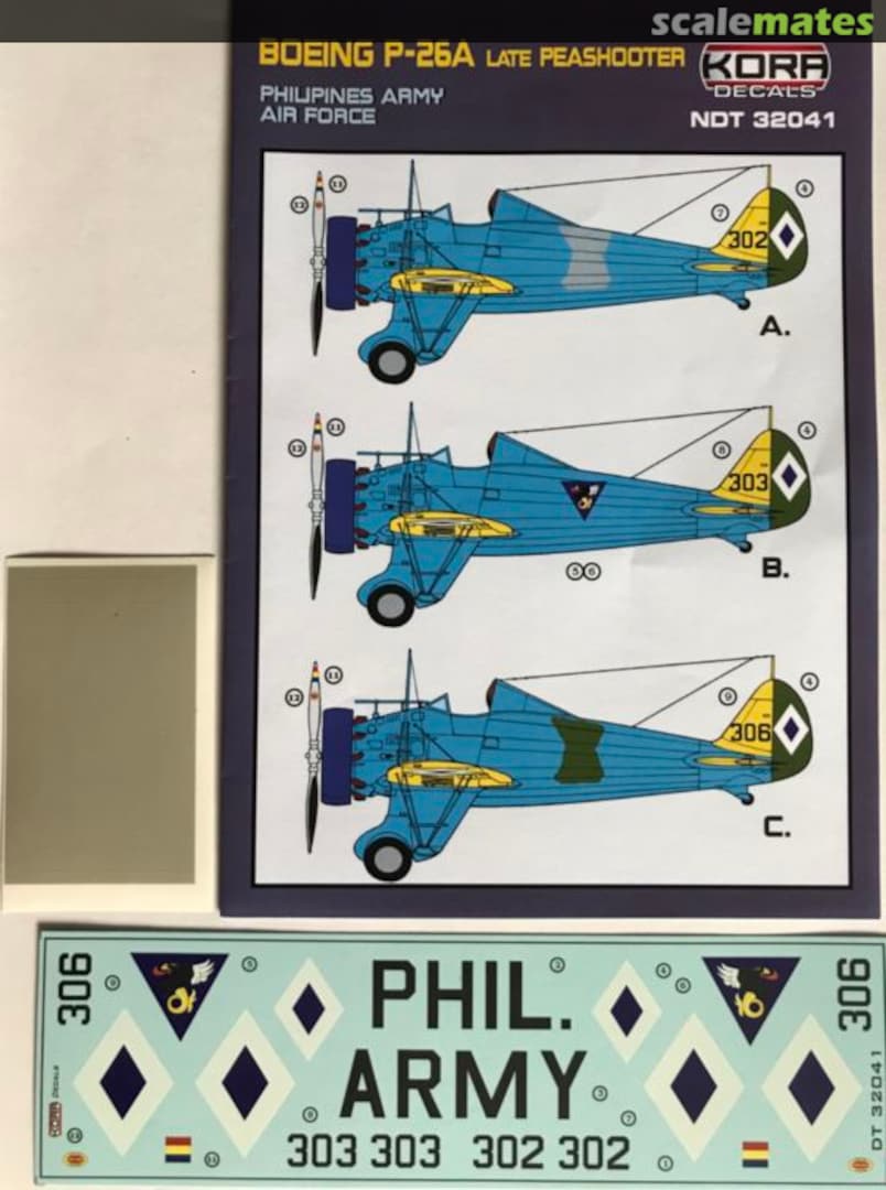 Boxart Boeing P-26A late Peashooter NDT32041 Kora Models Boxart Boeing P-26A late Peashooter NDT32041 Kora Models