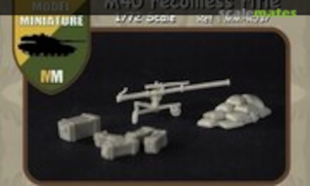 1:72 M40 Recoilless Rifle (Model Miniature MM-R037) MM-R037