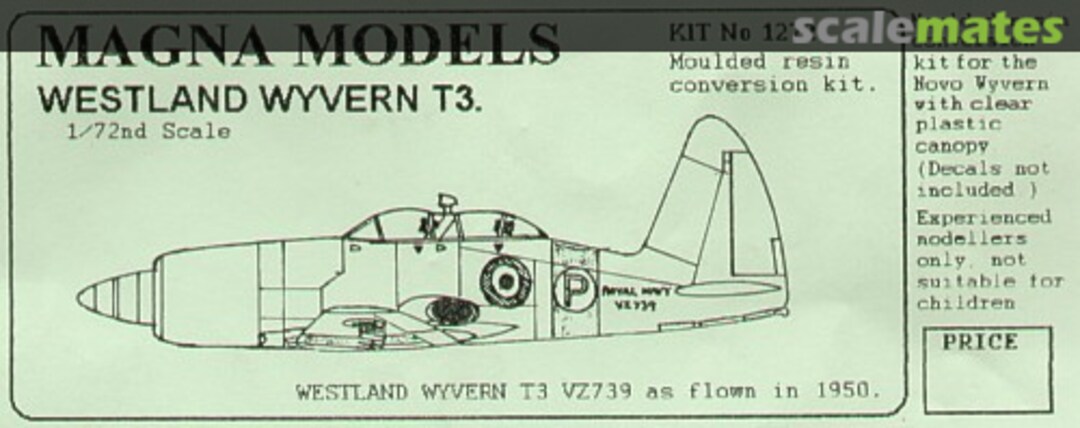 Boxart Westland Wyvern T.3 1272 Magna Models Boxart Westland Wyvern T.3 1272 Magna Models