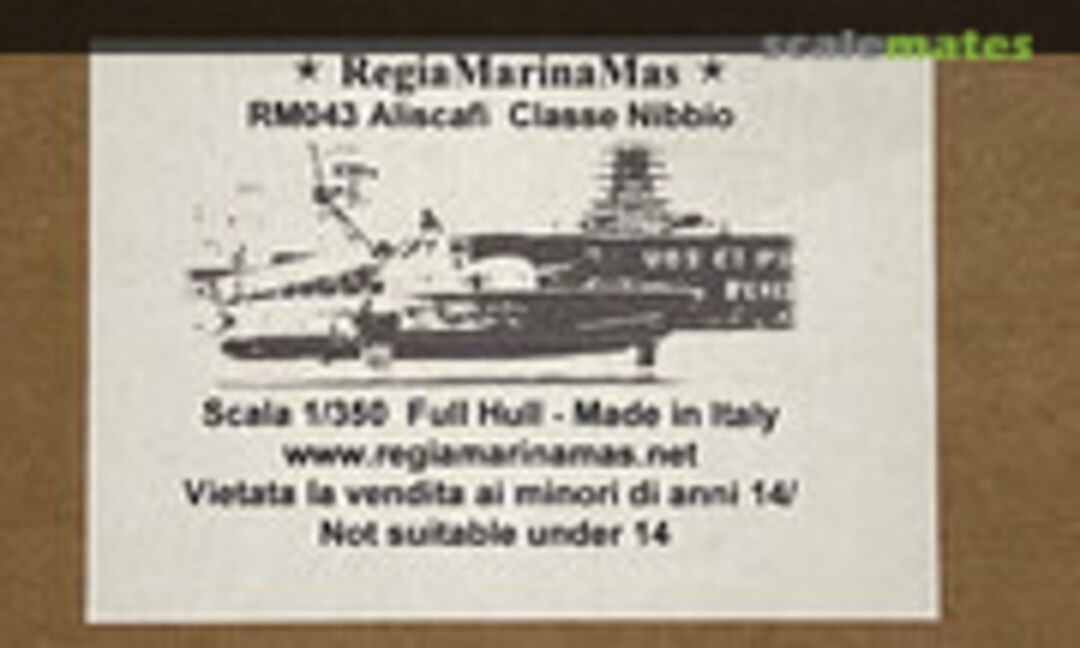 1:350 Aliscafi Classe Nibbio (Regia Marina M.A.S. Models RM043) RM043