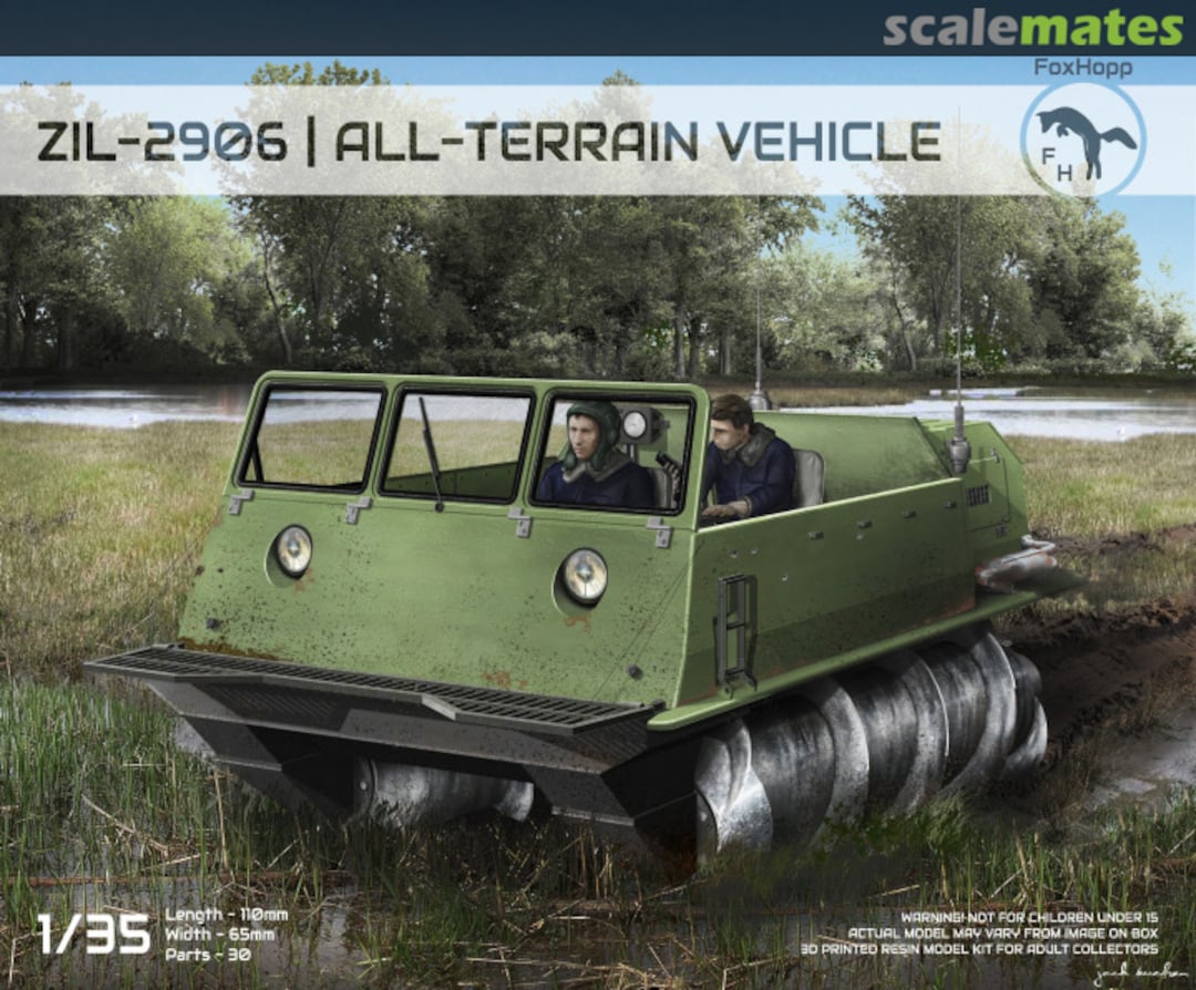 Boxart Zil-2906 FH001 FoxHopp Models