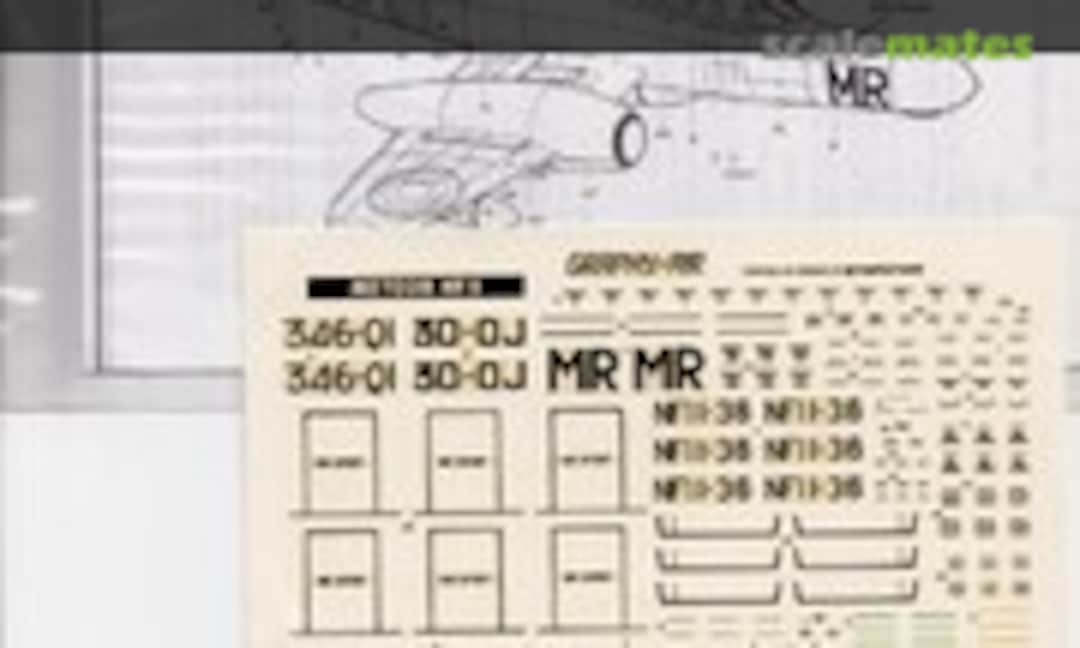 1:72 Meteor NF II (Graphy-Air Decal No6) Decal No6