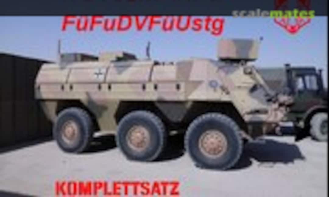 1:35 TPz Fuchs 1A8A1 FüFuDVFüUstg -Komplettset- (MAD-Modellbau )