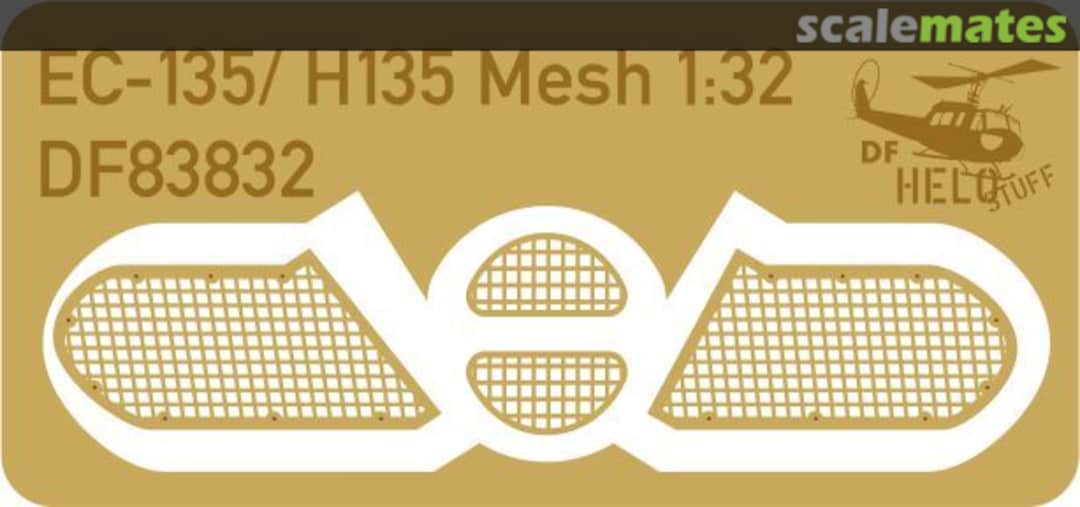 Boxart EC135/ H135 Mesh PE Parts DF83832 DF HeloStuff Boxart EC135/ H135 Mesh PE Parts DF83832 DF HeloStuff