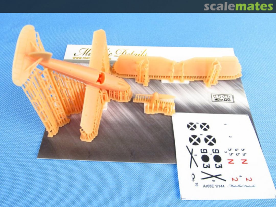 Boxart Arado Ar 68E MDR14430 Metallic Details Boxart Arado Ar 68E MDR14430 Metallic Details