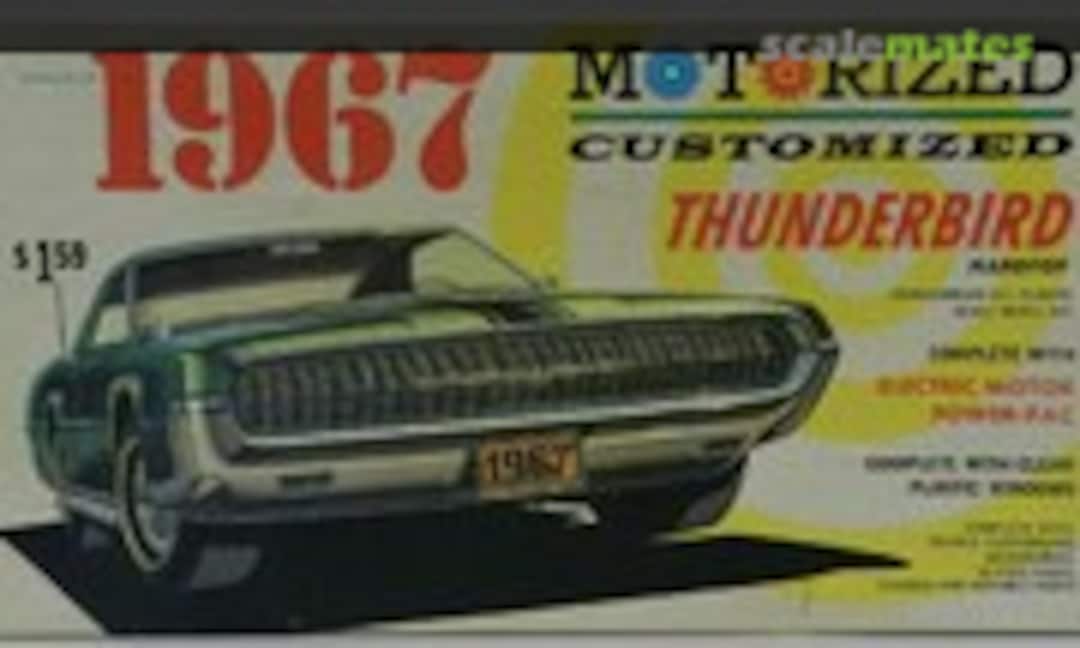 1:32 1967 Thunderbird Hardtop (Palmer Plastics M671)