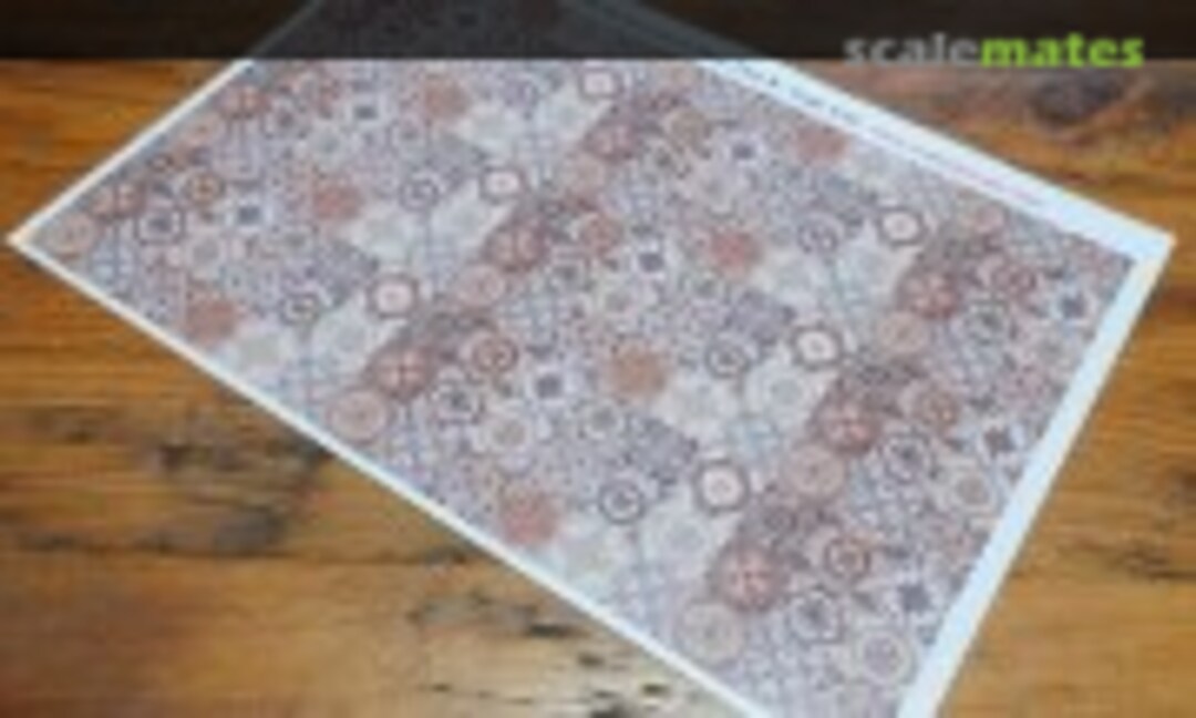 1:35 Mediterranean Floor Tiles B (Reality in Scale 35335) 35335