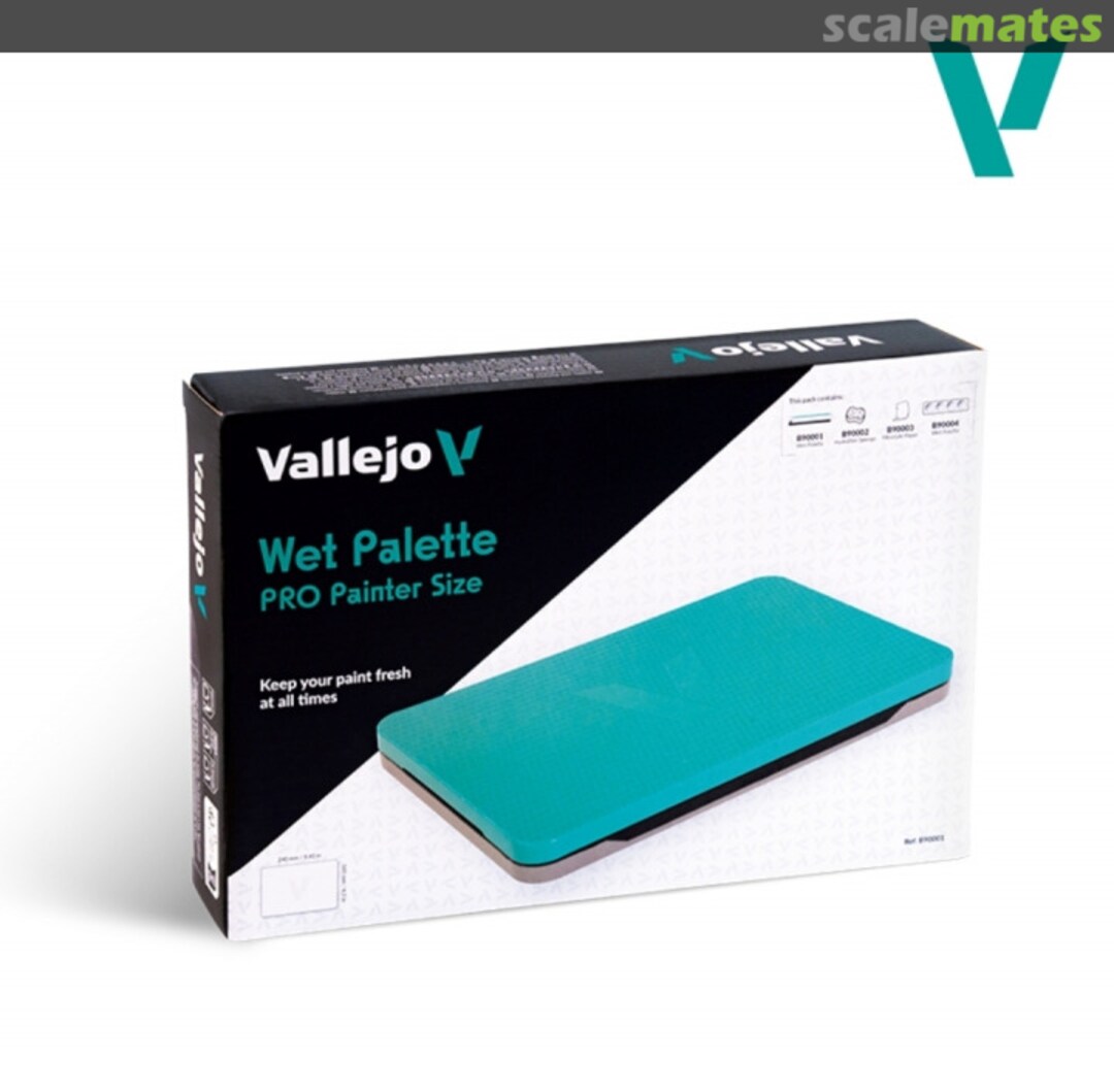 Boxart Wet palette B90001 Vallejo Boxart Wet palette B90001 Vallejo