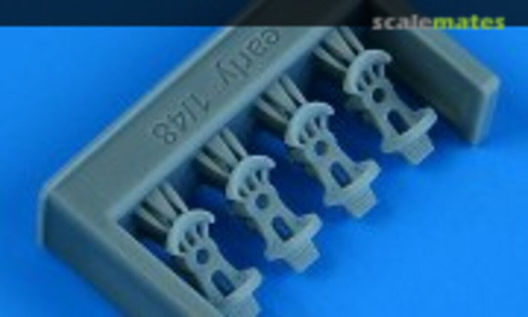 1:48 German Luftwaffe WWII pedals - early v. (Quickboost QB 49165) QB 49165