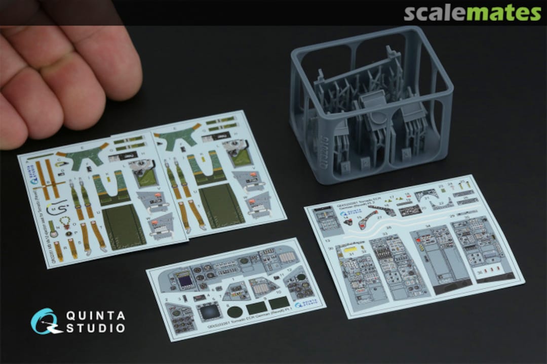 Contents Tornado ECR (German Version) interior 3D decals (with 3D-printed resin parts) QD+32261 Quinta Studio Contents Tornado ECR (German Version) interior 3D decals (with 3D-printed resin parts) QD+32261 Quinta Studio
