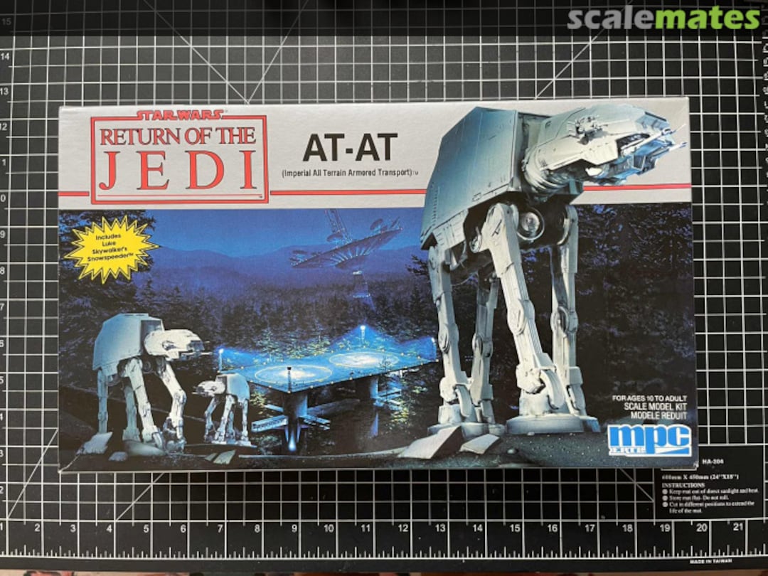 Boxart Star Wars AT-AT (Imperial All Terrain Armored Transport) 8919 MPC/Ertl Boxart Star Wars AT-AT (Imperial All Terrain Armored Transport) 8919 MPC/Ertl