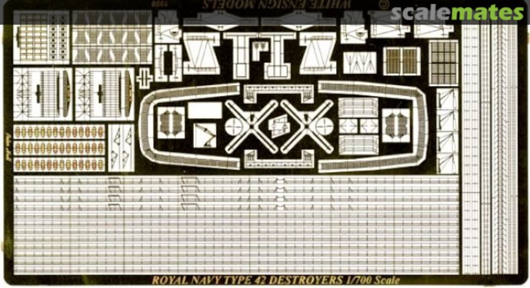 Boxart Royal Navy Type 42 Destroyers PE 737 White Ensign Models Boxart Royal Navy Type 42 Destroyers PE 737 White Ensign Models