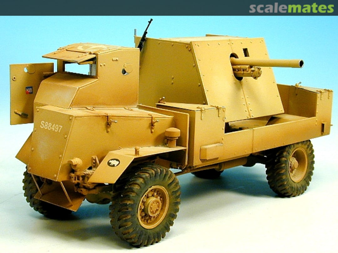 Boxart DEACON 6Pr. Portee K113 Accurate Armour Boxart DEACON 6Pr. Portee K113 Accurate Armour