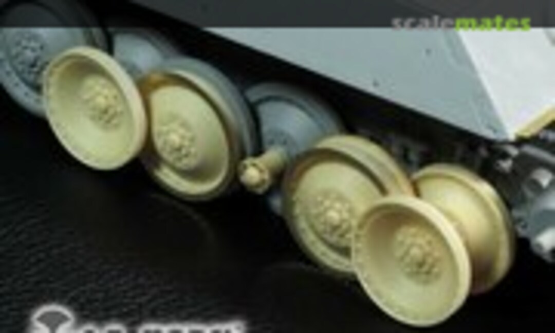 1:35 Damaged Road Wheels for Panther A/G Version - Dragon - (E.T. Model ER35-036)