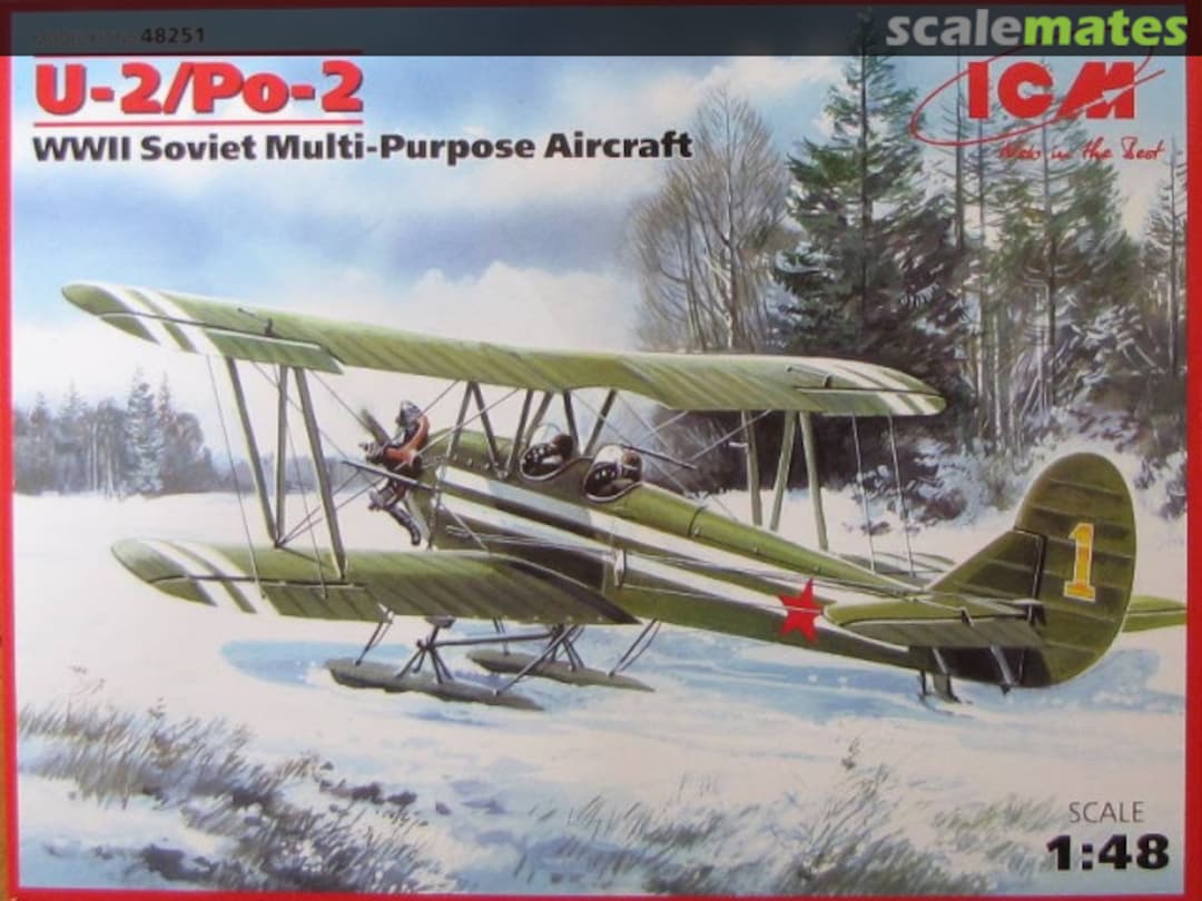 Boxart Polikarpov U-2/Po-2 48251 ICM Boxart Polikarpov U-2/Po-2 48251 ICM