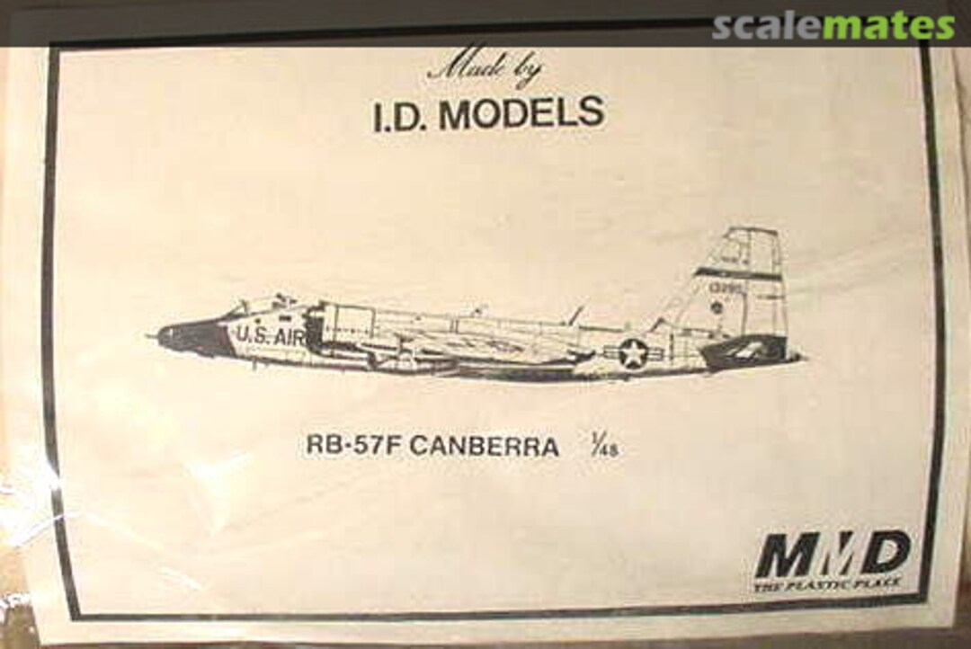 Boxart RB57F Canberra  ID Models