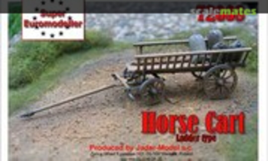 1:72 Horse Cart (ladder type) (Super Euromodeller 72008)