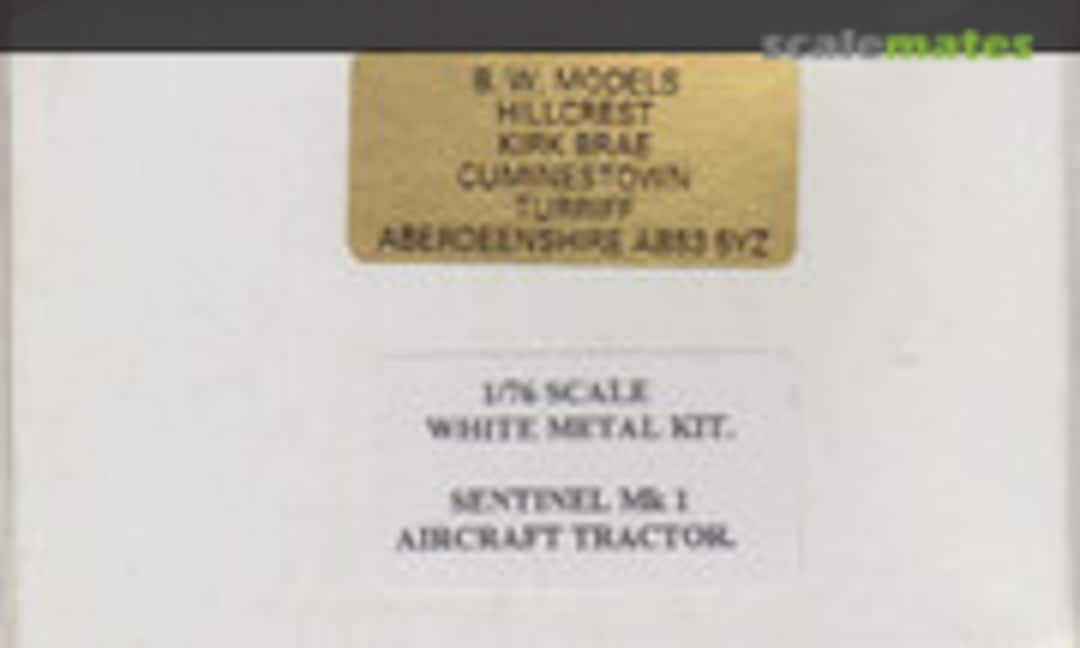 1:76 Sentinel Mk1 Aircraft Tractor (B.W. Models )