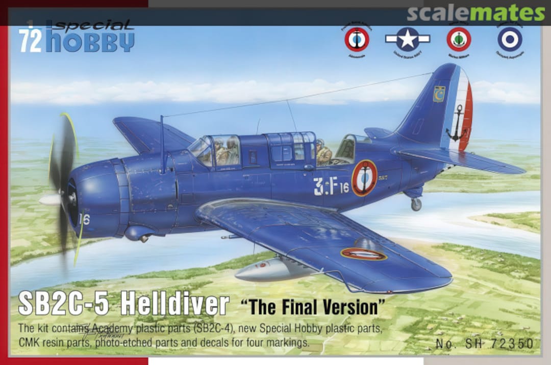 Boxart SB2C-5 Helldiver SH72350 Special Hobby Boxart SB2C-5 Helldiver SH72350 Special Hobby